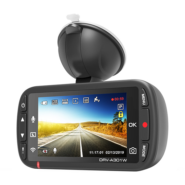 DRVA301W Dash Mount Camera (DVR) Detail Page